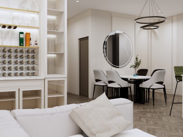 Neo-Classical Modern Interior, Polo Residence
